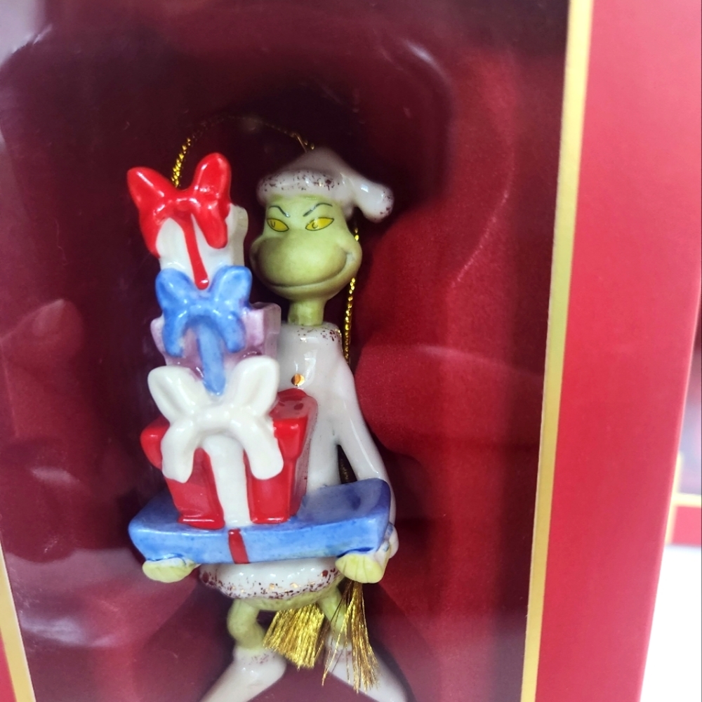 Lenox the Grinch ornament